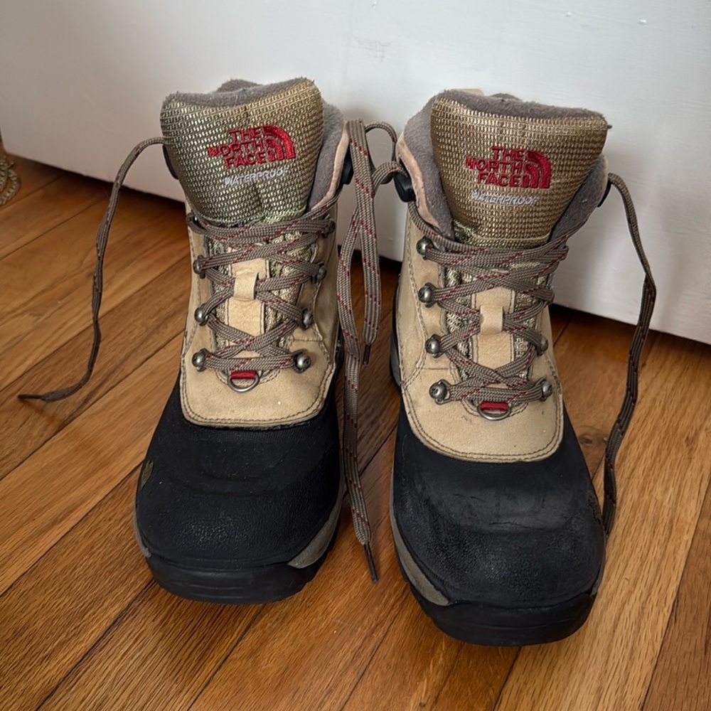 North face hiking boots